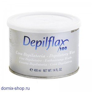 Воск пленочный розовый Depilflax в банке 