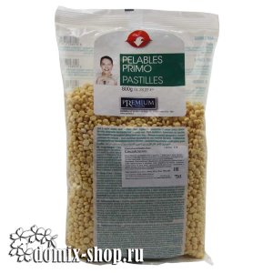Горячий пленочный воск с маслом арганы и диоксидом титана в гранулах Xenitalia Pelables Primo, 800гр 