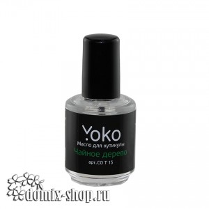 Масло для ногтей Yoko Чайное дерево CO T 15, 15 мл 