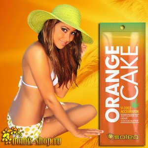 Orange Cake Интенсивный усилитель загара с экстратом конопли 