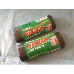 Мусорный пакет 60 л, 50 шт 