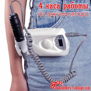 Машинка для маникюра, модель JD101-H, 35 W, 30000 об/мин, цвет белый  Идеальная машинка для аппаратного маникюра и педикюра. 